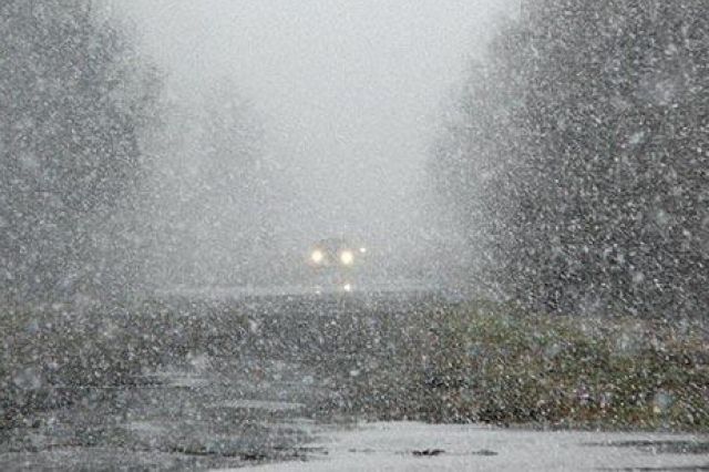 Сегодня в Оренбуржье – мокрый снег и гололед!